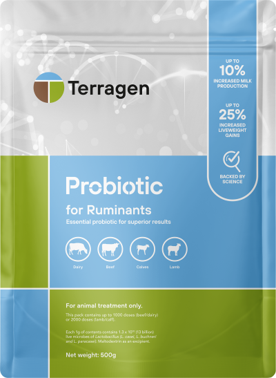 Terragen Probiotic for Ruminants 500g (1,000 doses)